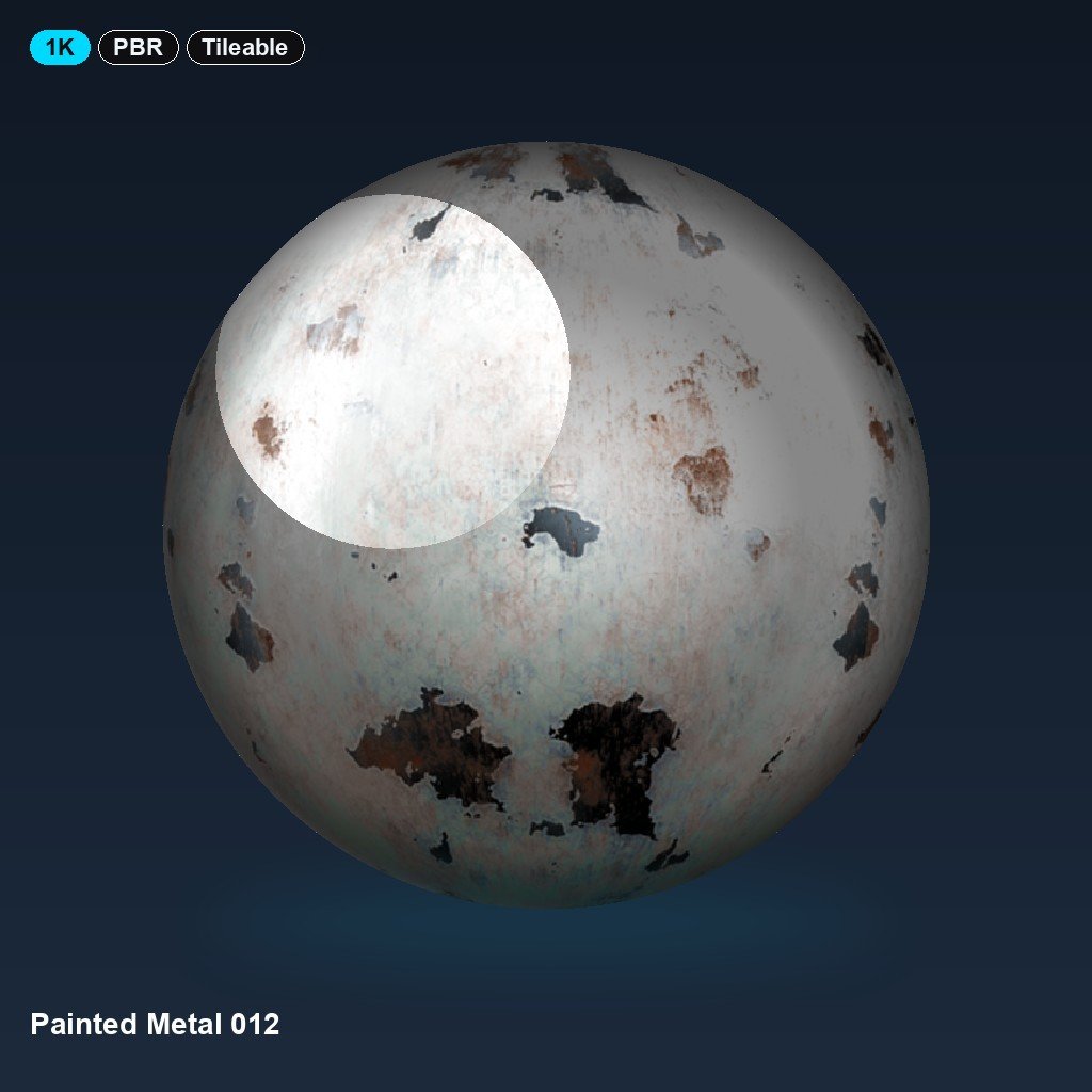Painted Metal 012