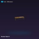 Wooden Table 01