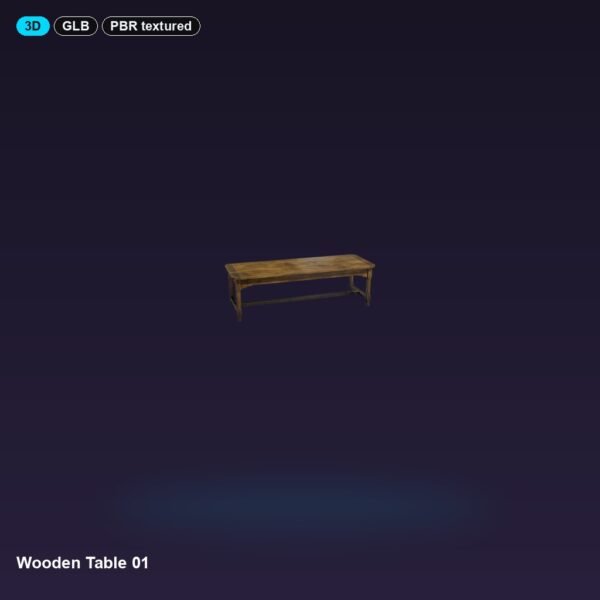 Wooden Table 01