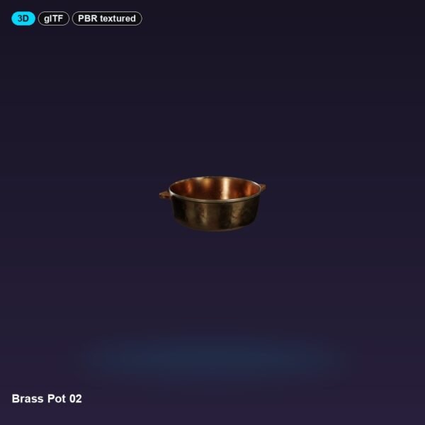 Brass Pot 02
