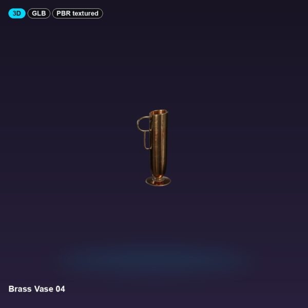 Brass Vase 04