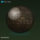 Polyhaven brick moss 001