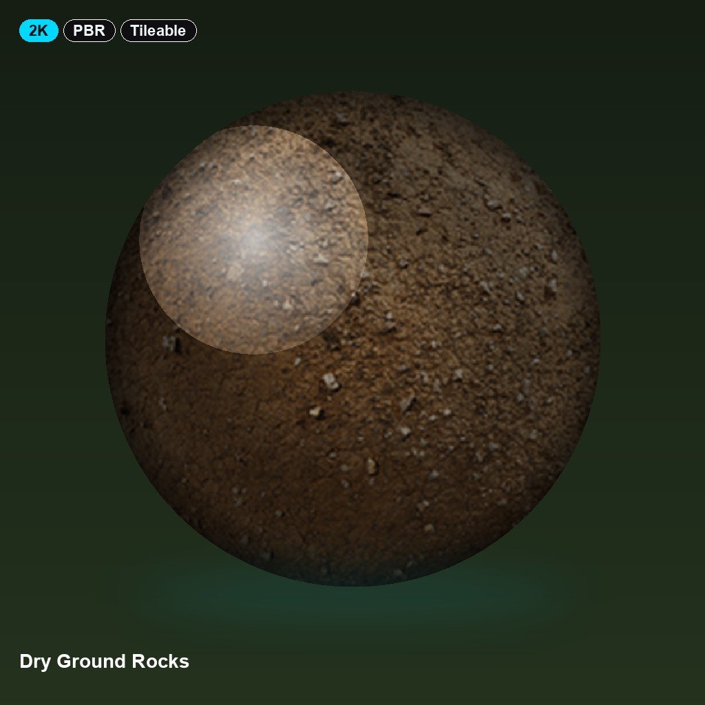 Dry Ground Rocks