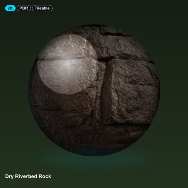 Dry Riverbed Rock