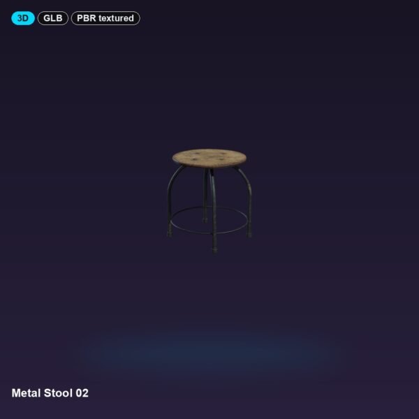 Metal Stool 02