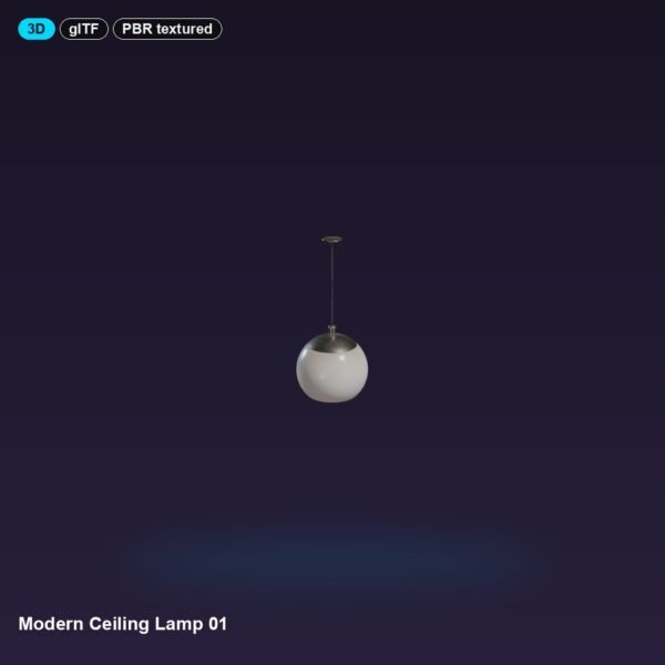 Modern Ceiling Lamp 01