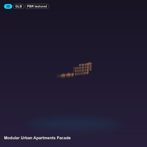 Modular Urban Apartments Facade