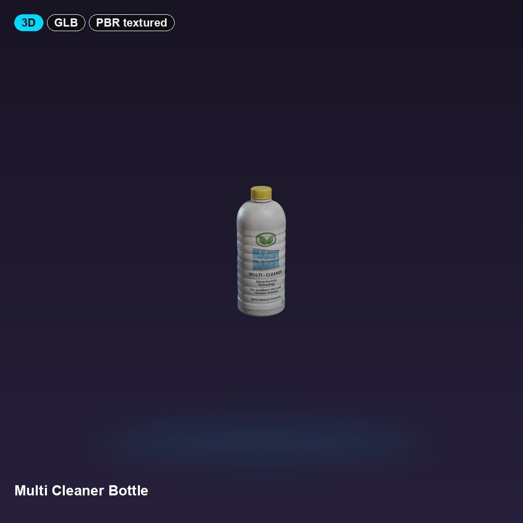 Multi Cleaner Bottle