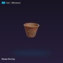 Polyhaven planter pot clay