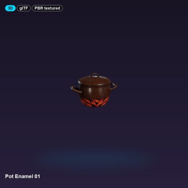 Pot Enamel 01