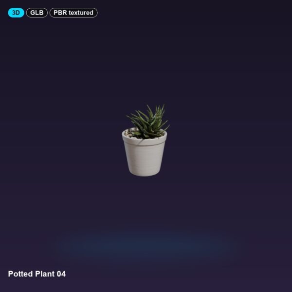 Potted Plant 04