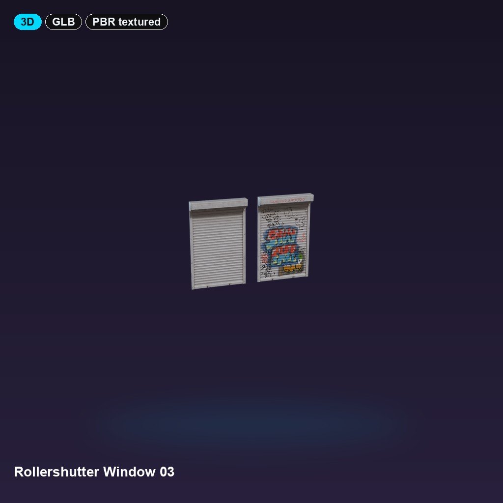 Rollershutter Window 03