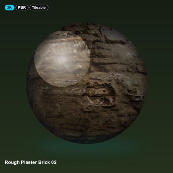 Rough Plaster Brick 02