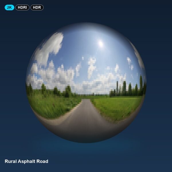 Rural Asphalt Road