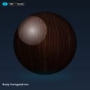 Rusty Corrugated Iron