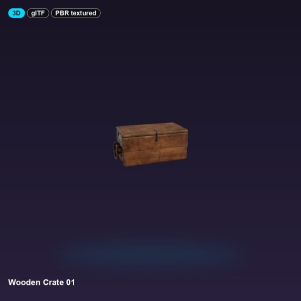 Wooden Crate 01