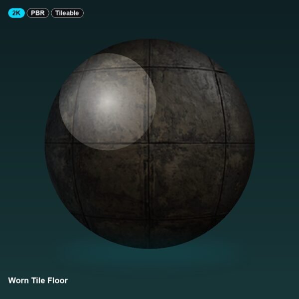 Worn Tile Floor